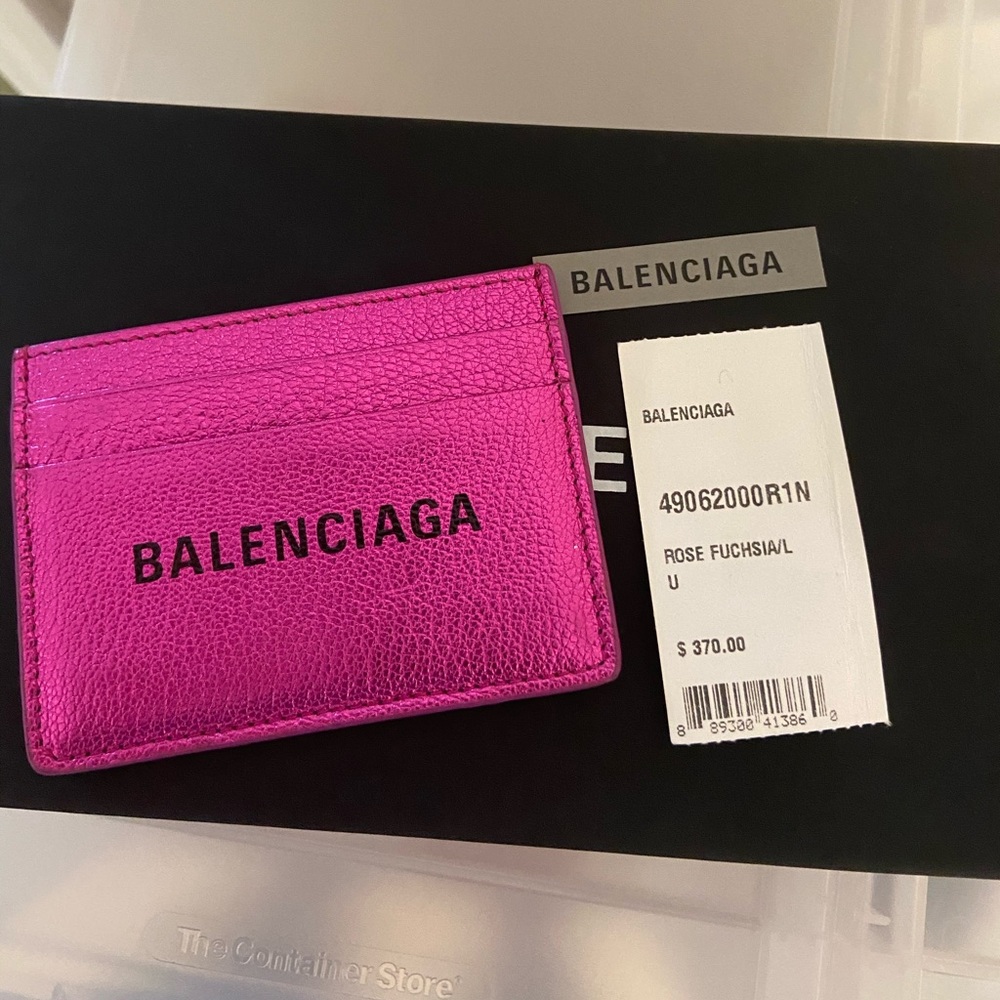 Authentic Balenciaga card holder